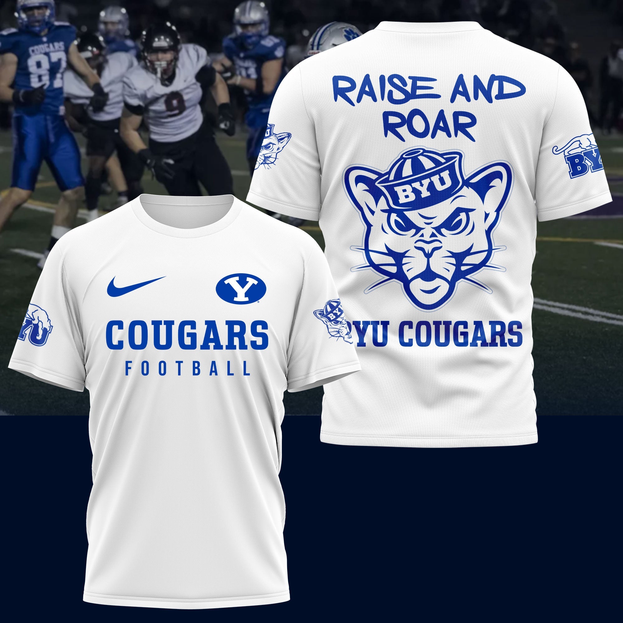PREMIUM BYU 3D SHIRT TMN